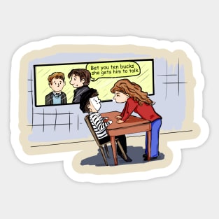 interrogation Sticker